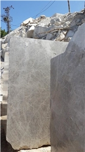 Eva Grey Marble Block, Silver Grey Marble Block