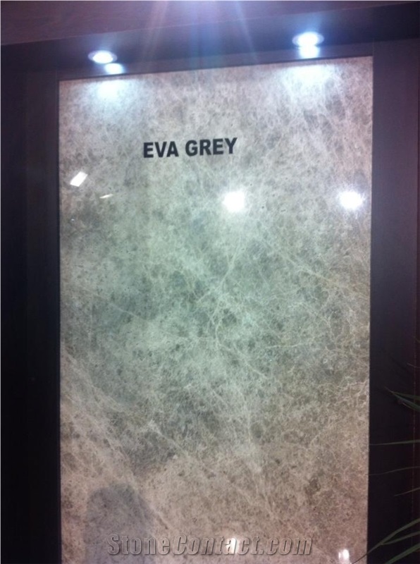 Eva Grey Marble Block, Silver Grey Marble Block