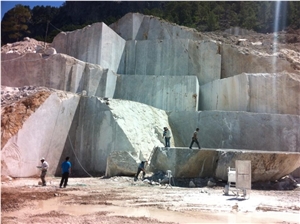 Eva Grey Marble Block, Silver Grey Marble Block