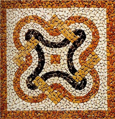 Decorative Mosaic Medallion