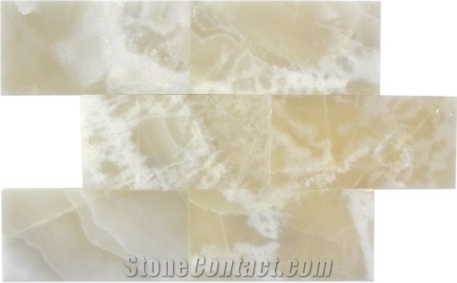 Classic White Onyx Mosaic, Pakistan White Onyx Mosaic
