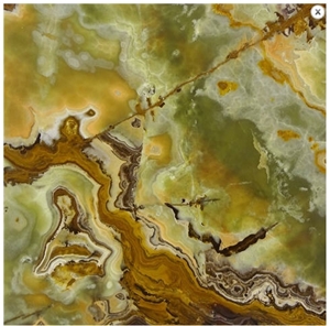 Multicolor Green Onyx Tile, Pakistan Beige Onyx