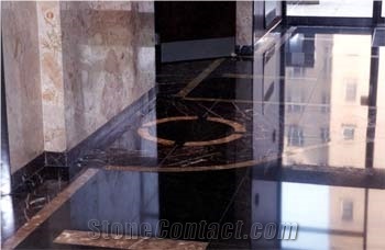 Granite and Marble Floor and Walls, Absolute Black Granite Tiles