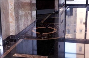 Granite and Marble Floor and Walls, Absolute Black Granite Tiles
