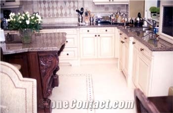 Granite Counter Top, Marble Floors