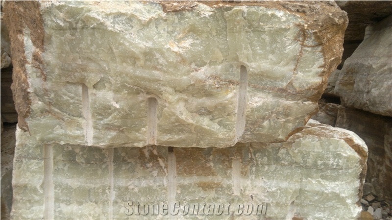Pakistan Green Onyx Block