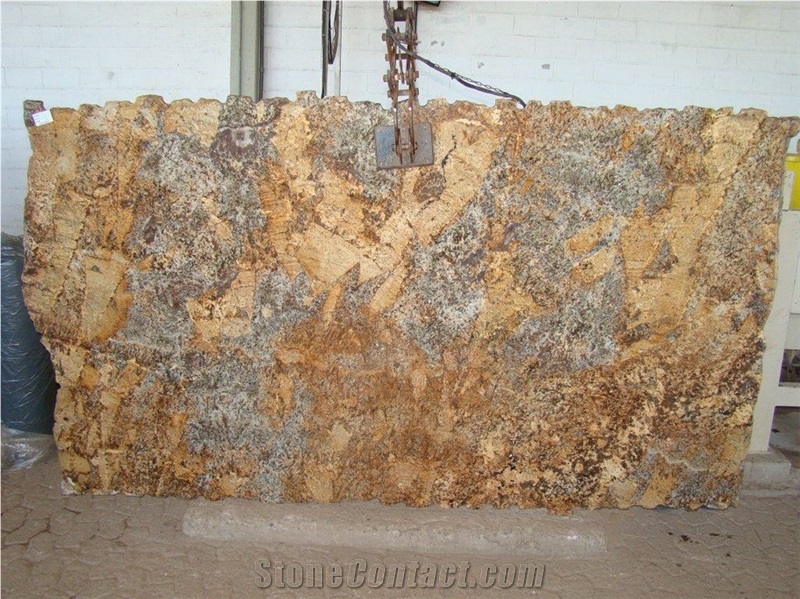 Juparana Persa Gold, Golden Persa, Golden Persa Granite Slabs