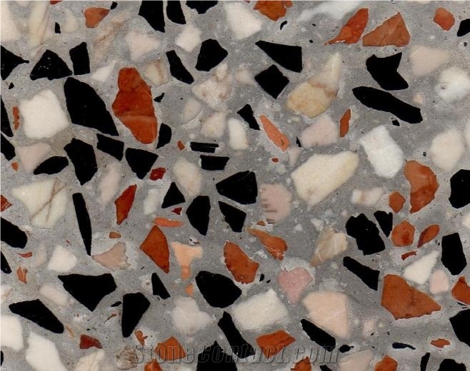 Orange Terrazzo