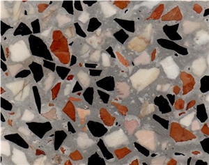 Orange Terrazzo