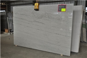 River White Granite Slabs, Brazil White Granite