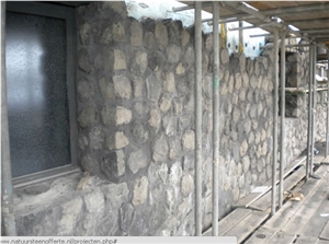 Basalt Walling, Pietra Aniciano Grey Basalt