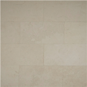 Corinthian White Honed Limestone Tiles