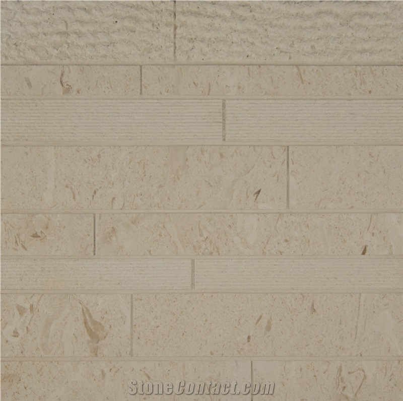 Corinthian White Honed Limestone Tiles