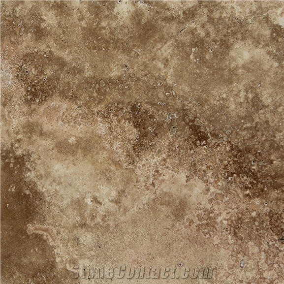 Persian Noce Travertine Tiles, Pattern