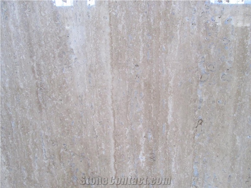 Chocolate Khorhe Travertine Stone Tiles, Iran Brown Travertine