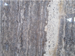 Silver Travertine Takab Tiles, Slabs