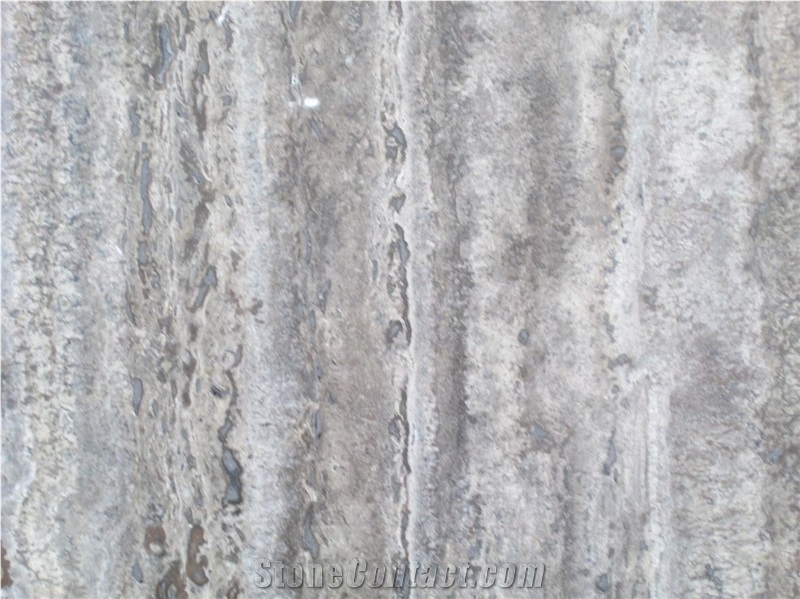 Silver Travertine Takab Tiles, Slabs