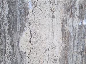 Silver Travertine Takab Tiles, Slabs