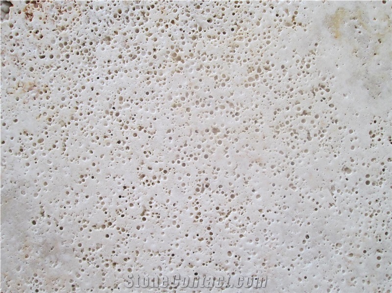 White Leather Abas Abad 1, Iran White Travertine Slabs & Tiles