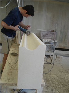Bateig Blanco Steps, Bateig Blanco Stairs, Bateig Blanco White Limestone Stairs