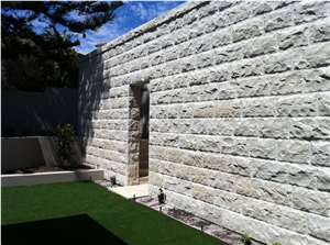 Bateig Fantasia Mushroomed Wall Cladding, Bateig Fantasia Grey Limestone Mushroomed Wall