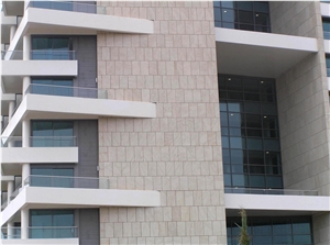 Crema Maroc Facade, Wall Cladding, Crema Maroc Beige Limestone Facade