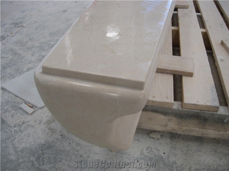 Piedra Bateig Diamante Steps, Bateig Diamante Beige Limestone Steps