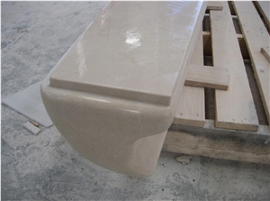 Piedra Bateig Diamante Steps, Bateig Diamante Beige Limestone Steps