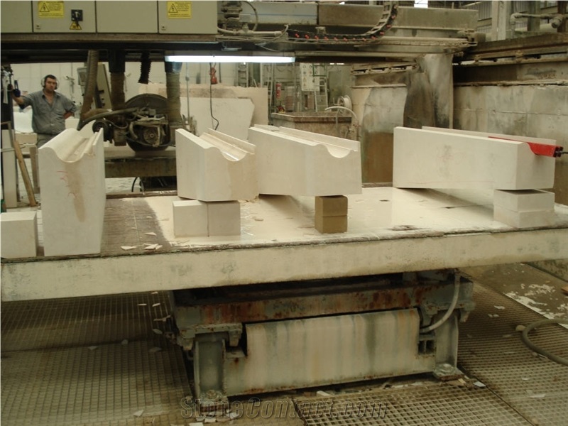 Piedra Bateig Diamante Steps, Bateig Diamante Beige Limestone Steps