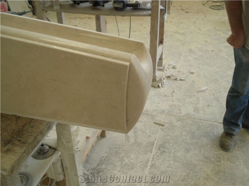 Piedra Bateig Diamante Steps, Bateig Diamante Beige Limestone Steps
