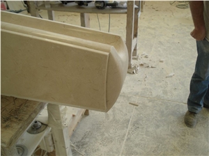 Piedra Bateig Diamante Steps, Bateig Diamante Beige Limestone Steps