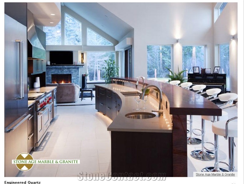 Caesarstone Engineered Quartz Stone Bar Top