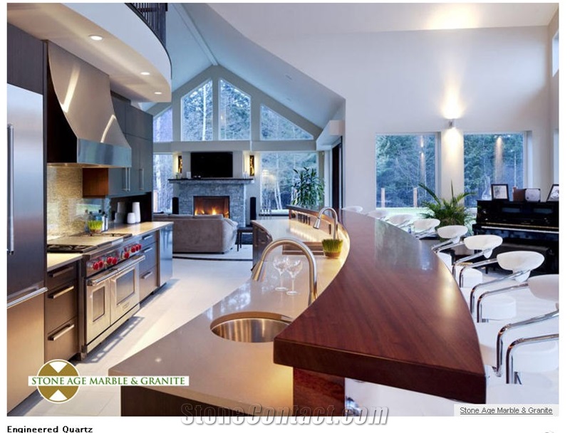 Caesarstone Engineered Quartz Stone Bar Top