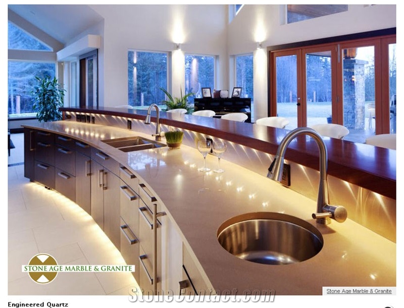 Caesarstone Engineered Quartz Stone Bar Top