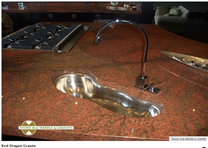 Red Dragon Granite Countertop