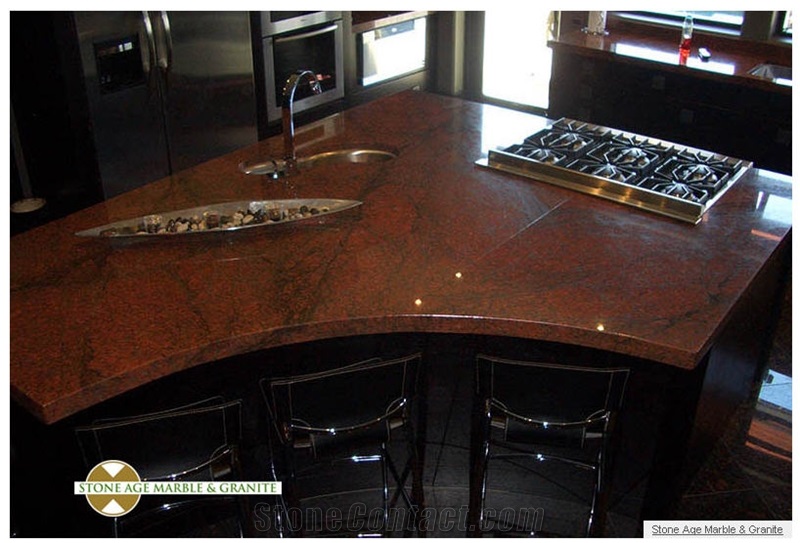 Red Dragon Granite Countertop