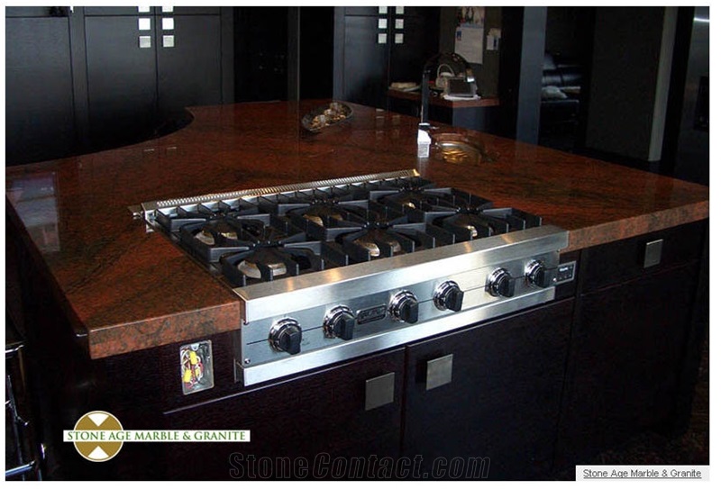 Red Dragon Granite Countertop