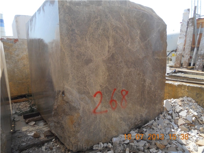 Silifke Emperador Marble Block, Emperador Medium Marble Block, Emperador Light Marble Block