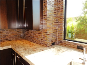 Genesis Yellow Granite Kitchen Countertops