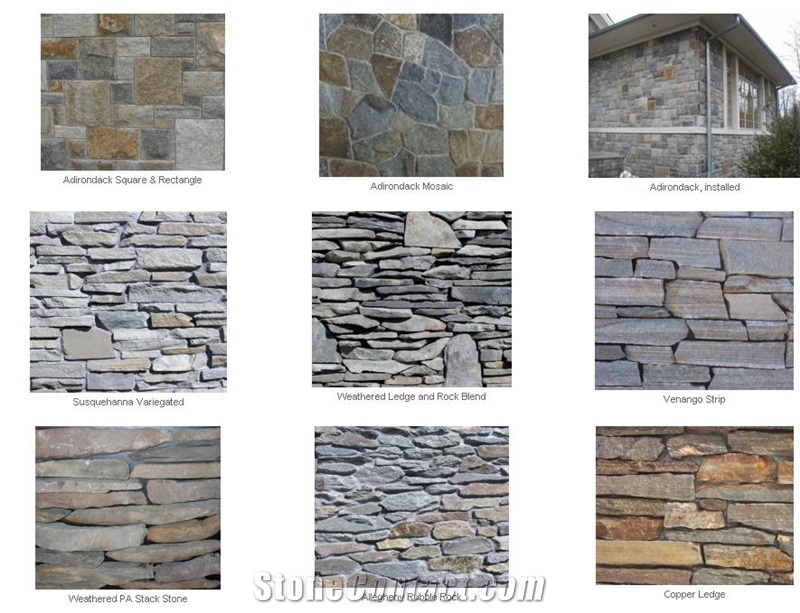 Natural Stone Thin Veneer, Wapanucka Oolitic Limestone Veneer