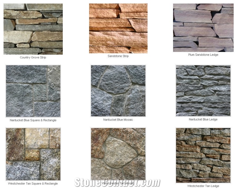 Natural Stone Thin Veneer, Wapanucka Oolitic Limestone Veneer