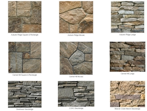 Natural Stone Thin Veneer, Wapanucka Oolitic Limestone Veneer