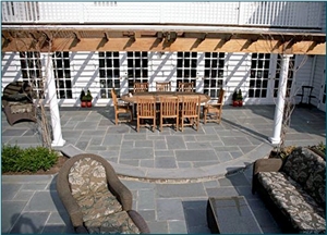Pennsylvania Blue Stone Patio Pattern
