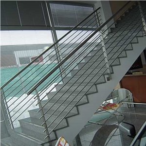 Bianco Sardo Granite Stairs, Bianco Sardo Grey Granite Stairs