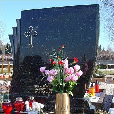 Emerald Pearl Granite Monument, Emerald Pearl Green Granite Monument