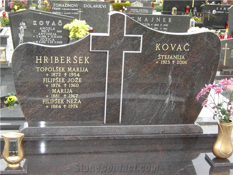 Paradiso Classico Granite Tombstone