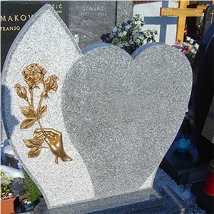 Pohorski Tonalit Tombstone, Pohorski Tonalit Grey Granite Tombstone