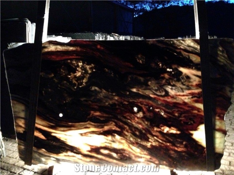 Cappuccino Marble Slabs, Medusa Marble Slabs, Brazil Cappuccino Marble Slabs