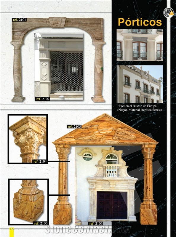 Travertino Window Sills, Frames, Spain Beige Travertine Window Sills