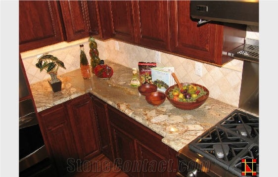 Exotic Gold Granite Countertop, Yellow Granite Countertop